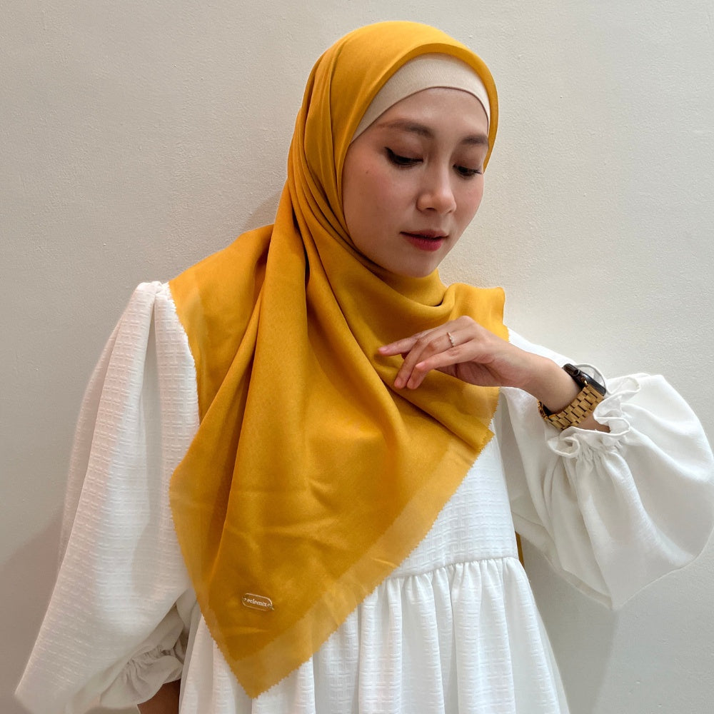 Image of Eclemix Dinara Plain Hijab | Hijab Polos Segiempat Paris Japan Premium